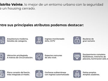 Dúplex en housing de 2 dormitorios y medio a estrenar en B° Nuevo poeta Lugones
