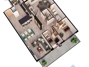 Venta Departamento 4 Ambientes Parque Patricios Balcon