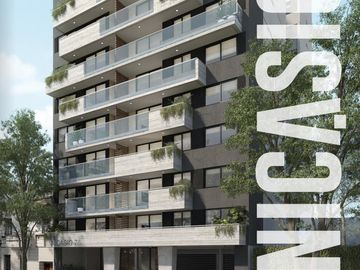 Comodo 2 ambientes con parrilla propia y amenities en Caballito