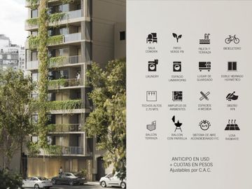 Monoambiente en Venta en Palermo, Capital Federal
