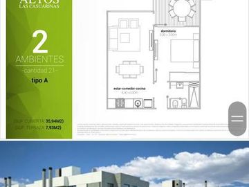 Venta de Departamento 3 ambientes - Altos Las Casuarinas- Loma Verde, Escobar, Zona Norte