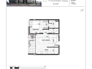VENTA - Departamento 1 Dormitorio, Amenities - Apto Blanqueo - Galinda, Funes