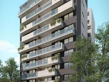 Amplio 3 ambientes  al contrafrente con parrilla propia y  amenities