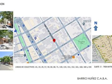 Departamento en Lomas De Nuñez / Monoambiente con balcón