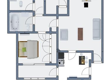 VENTA/ALQUILER - SEMIPISO 4 AMBIENTES C/ DEPENDENCIA - COCHERA Y BAULERA - LAS CAÑITAS