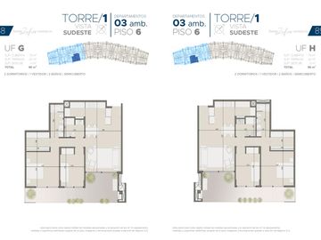 Torres Zafiro Nordelta: Departamento 3 ambientes