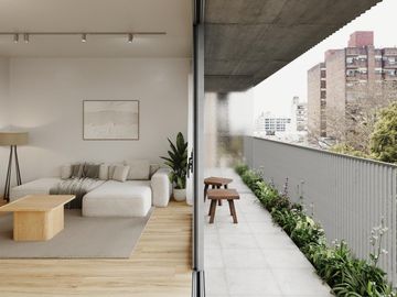 Departamento un dormitorio con Terraza exclusiva y Balcon Premium Zona Rio Centro Rosario