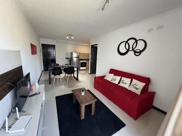 DEPARTAMENTO DE CATEGORIA EN COMPLEJO VENETO VILLAGE EN VILLA PARQUE SIQUIMAN SOBRE RUTA 38 REF: 2038