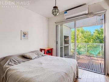 Monoambiente dúplex venta c/ cochera, terraza y parrilla en Núñez