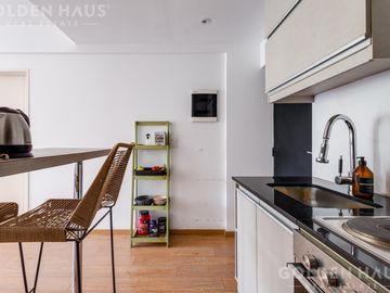 Monoambiente dúplex venta c/ cochera, terraza y parrilla en Núñez