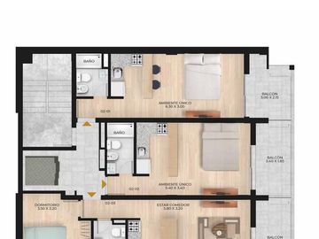 Venta/Financiación Piso Exclusivo 3 Dormitorios Parrillero