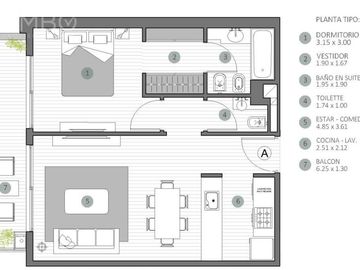 Venta Departamento Nuñez