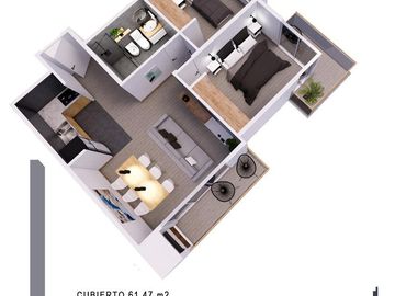 |DEPARTAMENTO 2 AMB| |A 200MTS DEL MAR| |COSTA AZUL|