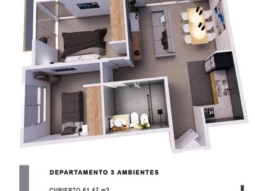 |DEPARTAMENTO 2 AMB| |A 200MTS DEL MAR| |COSTA AZUL|
