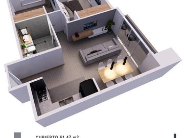 |DEPARTAMENTO 2 AMB| |A 200MTS DEL MAR| |COSTA AZUL|