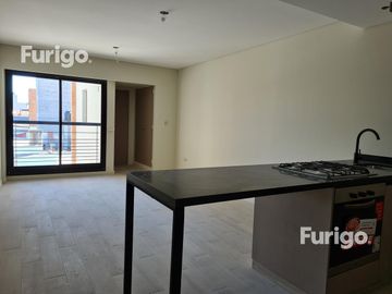 Venta monoambiente a estrenar con patio exclusivo y parrillero