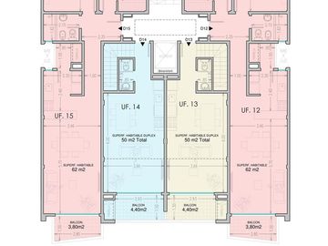 VENTA - DEPARTAMENTO DOS AMBIENTES - SAN BERNARDO - VISTA AL MAR - PICOTA VI