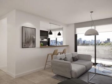 Super 3 ambientes con parrilla propia y amenities en Caballito