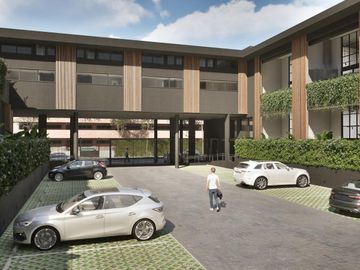Departamento 3 ambientes en doble altura en venta en Martinez