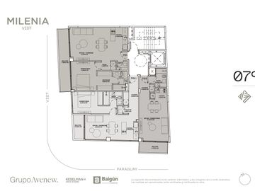 Departamento en venta de 2 ambientes en Palermo
