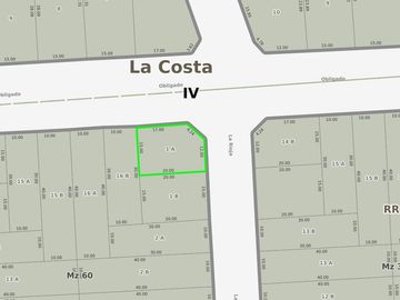 Terreno en venta - 295Mts2 - San Bernardo del Tuyú