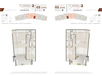Torres Zafiro Nordelta: Departamento 2 ambientes