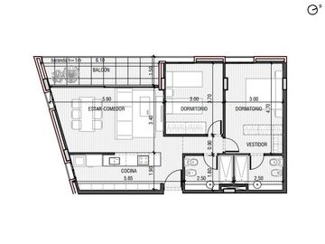 VENTA - Departamento 2 Dormitorios, Amenities - Frente Parque - Galinda, Funes
