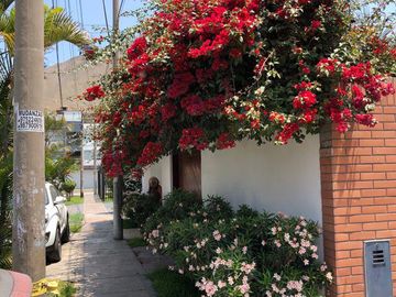 Hermosa casa tipo hacienda con rústicos y finos acabados. A media cuadra de parque privado!