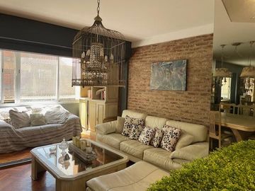 Venta departamento en Belgrano gran terraza,   4 ambientes mas dependencias y cochera