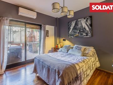 Venta departamento en Belgrano gran terraza,   4 ambientes mas dependencias y cochera