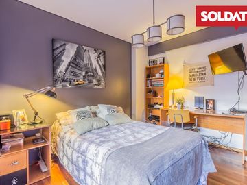 Venta departamento en Belgrano gran terraza,   4 ambientes mas dependencias y cochera