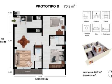 Departamento en Preventa en Rio Consulado San Juan de Aragón Gustavo A Madero