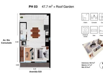 Loft Departamento en Preventa Venta en Rio Consulado San Juan de Aragon Gustavo