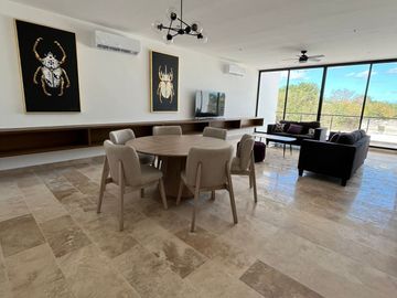 Departamentos(1R) en Venta en Vorá en Temozón Norte