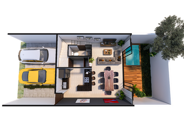 CASA EN CHOLUL CON PISCINA