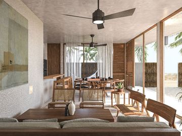 CASA TIPO TOWNHOUSE EN LA PLAYA DE CHICXULUB