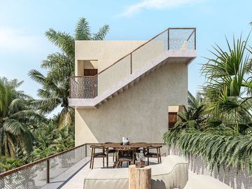 CASA TIPO TOWNHOUSE EN LA PLAYA DE CHICXULUB