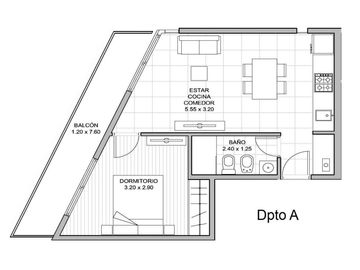 VENTA - Bv. Avellaneda 756. UN DORMITORIO - Unidad A -  POSESIÓN INMEDIATA
