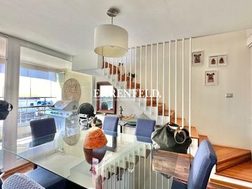 Lomas de Montemar. Concón. Amplio duplex de 160 m2.