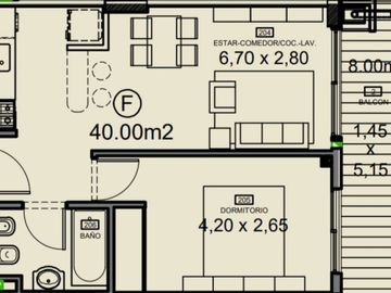 Venta departamento 2 ambientes a estrenar -  Nuñez