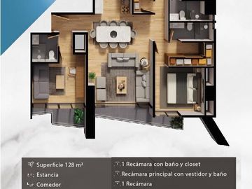 Departamento en venta, Infiniti, Zona Plateada. PREVENTA Pachuca