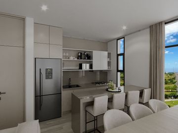 Venta, departamento, Residencial Las Aves, campo de Golf, Pesquería Nuevo Leon.