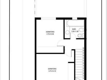 Dúplex en venta - 2 dormitorios 1 baño - cochera - 83mts2 - Los Hornos, La Plata