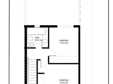 Dúplex en venta - 2 dormitorios 1 baño - cochera - 83mts2 - Los Hornos, La Plata