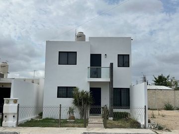 CASA NUEVA DE 2 RECÁMARAS EN VENTA EN EL PONIENTE DE MÉRIDA