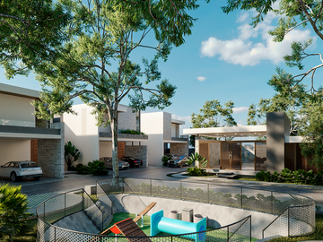 CASA EN VENTA EN MERIDA EN PRIVADA EN TEMOZON, YUCATAN