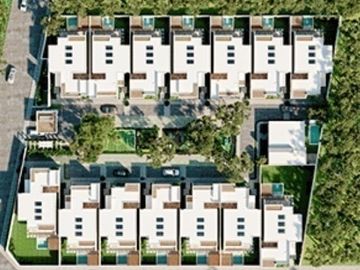 CASA EN VENTA EN MERIDA EN PRIVADA EN TEMOZON, YUCATAN