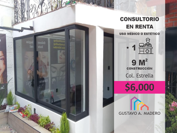 EXCELENTE CONSULTORIO PARA USO MÉDICO O ESTÉTICO