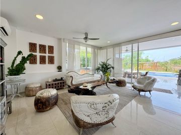 Venta CASA DE LUJO en ZONA NORTE Condominio Palma Real Cartagena