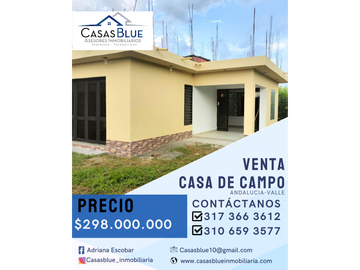 SE VENDE CASA DE CAMPO EN ZABALETAS ANDALUCA VALLE